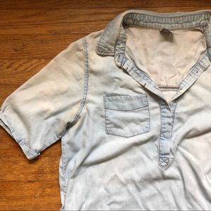 *CLOSET CLEAN-OUT SALE* Faded Denim Shirt